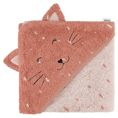 Trixie Kapuzenbadetuch 11-604 - 75x75cm Mrs.Cat