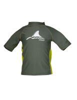 Maximo Badeshirt 3/4 Arm 39000-138376 grün