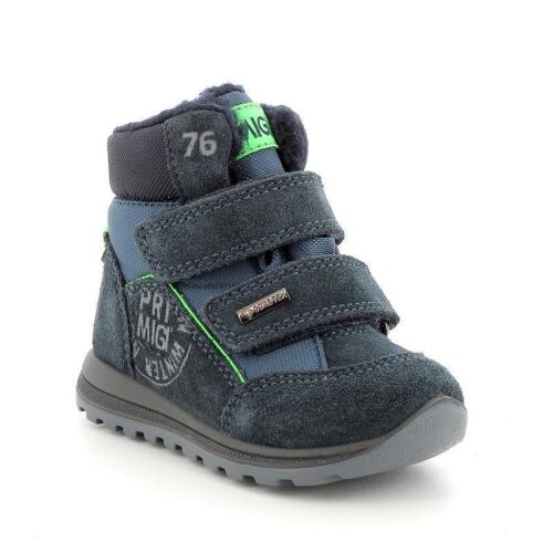 Primigi Winterschuhe 4854011 navy/neongrün GoreTex