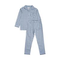 MN Pyjama-Set 133265 kariert blau