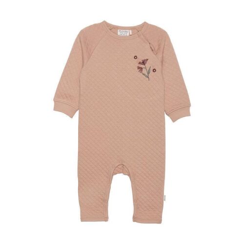 Minymo LA-Strampler Blume coral 113275 BIO