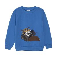 Minymo Sweatshirt Monstertruck blau 133212 BIO