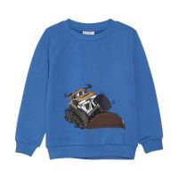 MN Sweatshirt Monstertruck blau 133212 BIO