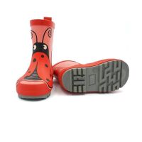 Maximo Gummistiefel Marienkäfer rot