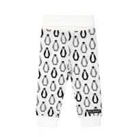 Villervalla Babyhose Pinguine weiß 090KJ BIO