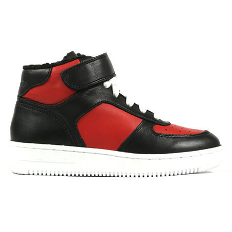 Richter Winterschuhe -Sneakers schwarz/rot warmfutter TEX