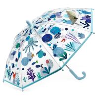 Djeco Regenschirm Meer hellblau