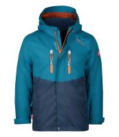 Trollkids 3 in 1 Funktions-Jacke/Winterjacke Bryggen deep...