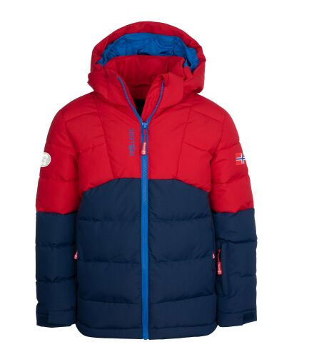Trollkids Winterjacke  Gryllefjord red/blue