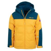 Trollkids Winterjacke  Narvik XT yellow/blue