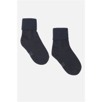 HC Socken aus Wolle/Bambus Flosi navy