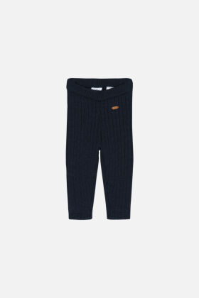 Hust & Claire Baby-Leggings aus Merinowolle Lui ripp 49144230 navy