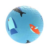 Djeco Ball gross Meerestiere blau 18cm, Natur