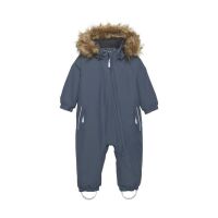 Color Kids Schneeoverall 741020 col.1922 mit Fell graublau
