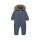 Color Kids Schneeoverall 741020 col.1922 mit Fell graublau