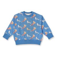 Sense Organics Baby Sweater AOP Fox