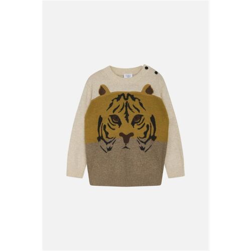 Hust & Claire Strickpullover Pelle 49314851 col.3038 Tiger beige/braun