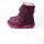 Blifestyle Barfuß/Winterschuhe Pekari mit Klett gefüttert pflaume TEX, BIO-Leder