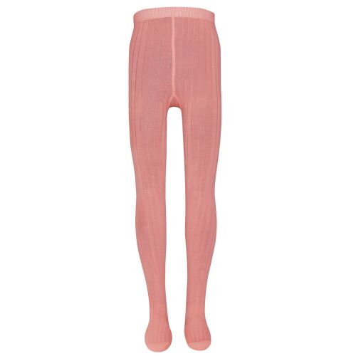 Ewers Strumpfhose Rippe Uni 0719 - Dusty Rose