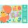 Djeco Puzzle duo Lustige Eier