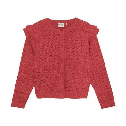 Minymo Strickjacke 123424 col.4900 rot