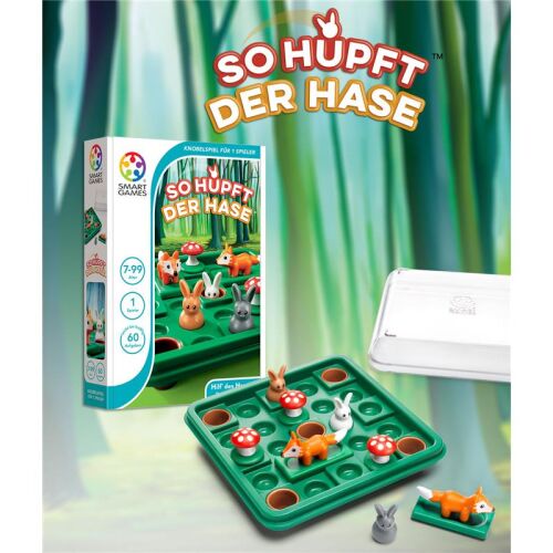 SmartGames So Hupft Der Hase 60 Aufgaben
