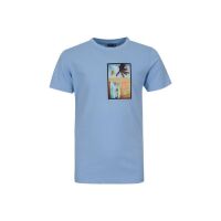 Someone Boys KA-Shirt Manu Strand/Surfboard light blue