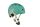 Scoot&Ride Helm mit LED-Licht forest grün