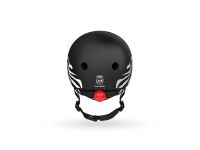 Scoot&Ride Helm mit LED-Licht zebra XXS-S (45-51)