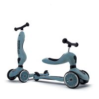 Scoot&Ride Highwaykick1 Farbe steel blue