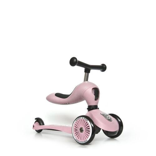 Scoot&Ride Highwaykick1 Farbe rose