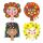 Djeco Basteln mit Stickern Frisuren + Schere