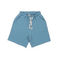 Walkiddy Musslin Shorts Floral Night FNAB31-430 blau