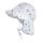 Maximo Baby-Schildmütze mit Nackenschutz 44500-13800 Papierboote weiß