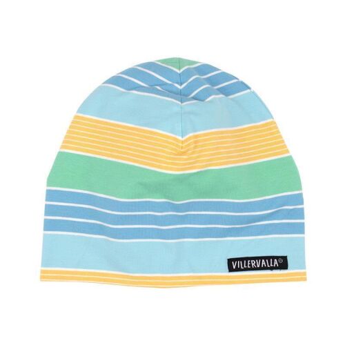 Villervalla Jersey-Mütze Florida 141AW gestreift blau/grün/orange