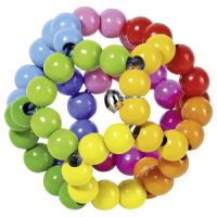 Goki Greifling O-Ring Ball Regenbogen