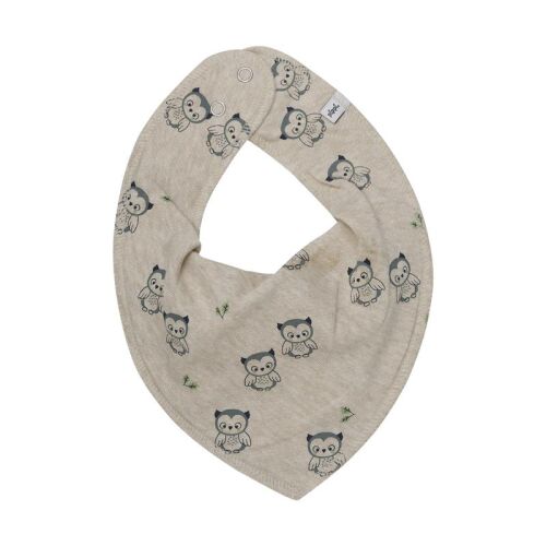Pippi Dreieckstuch 6527 Eule creme
