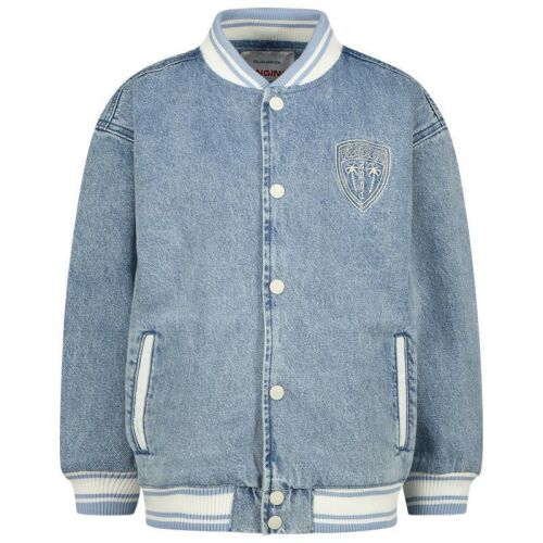 Vingino Boys Jeans-/Collage-Jacke Osalo152 light indigo