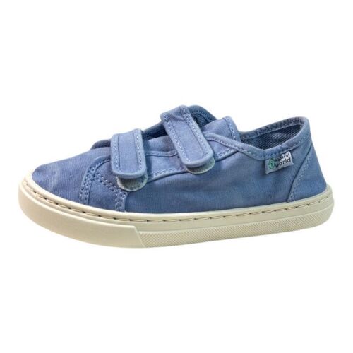 Natural World Sneaker W83777 mit Klett lavanda