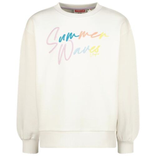 Vingino Girls Sweatshirt Nino Summer Waves weiß