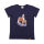 Walkiddy KA-Shirt Little & Big Horses zwei braune Pferde navy