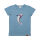 Walkiddy KA-Shirt Whales & Sea Turtles Wal petrol