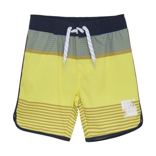 Color Kids Badehose 720200 col.3400 gestreift gelb/braun/schwarz