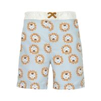 Lässig Baby Schwimmshorts mit Windel Lion powder blue