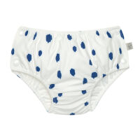 Lässig Baby Schwimmwindeln weiß mit blauen...