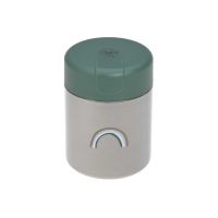 Lässig Thermosbehälter Smiley/Regenbogen grün