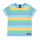 VV Kurzarm-Shirt 079AW Florida gestreift orange/grün/blau/weiß 86