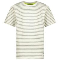 Vingino Boys Ka-Shirt Hiweko gestreift arctic white