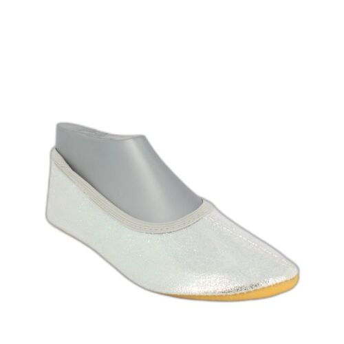 Beck Gymnastikschuhe Silber glitzer
