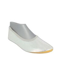 Beck Gymnastikschuhe Silber glitzer